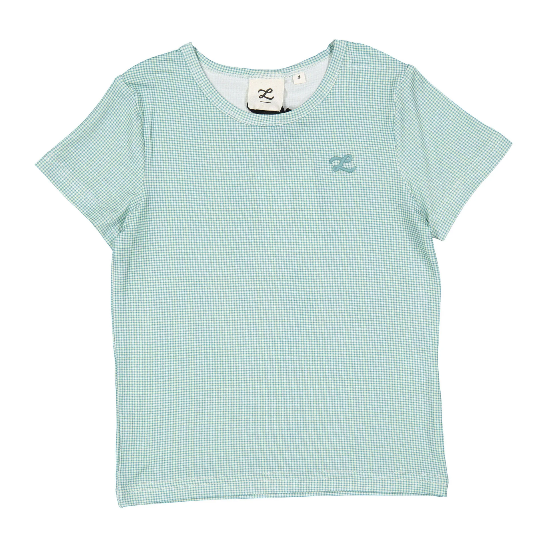 L by Ladida Fern Gingham Printed Tee
