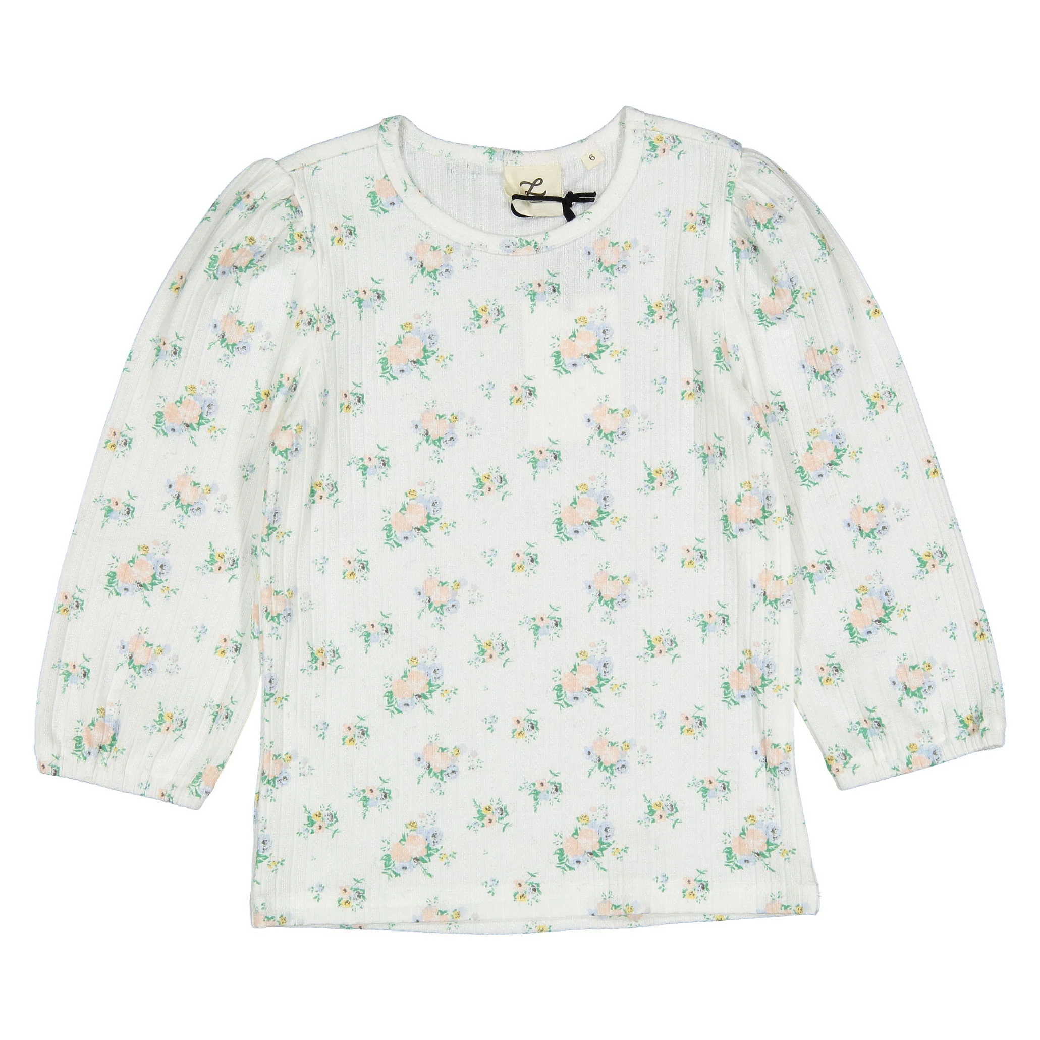 L by Ladida Floral 3/4 Sleeve Tee