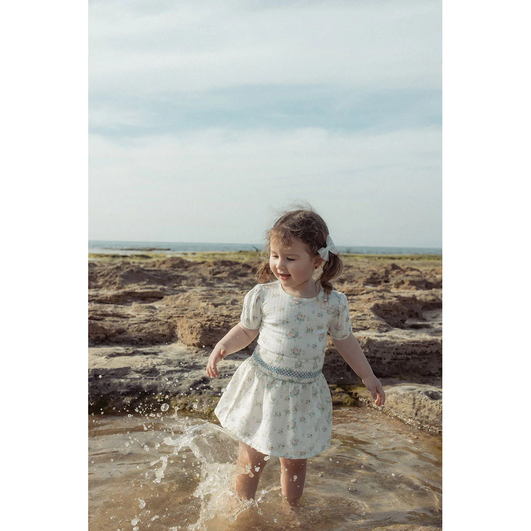 L by Ladida Floral Smocked Skirt - Image 2