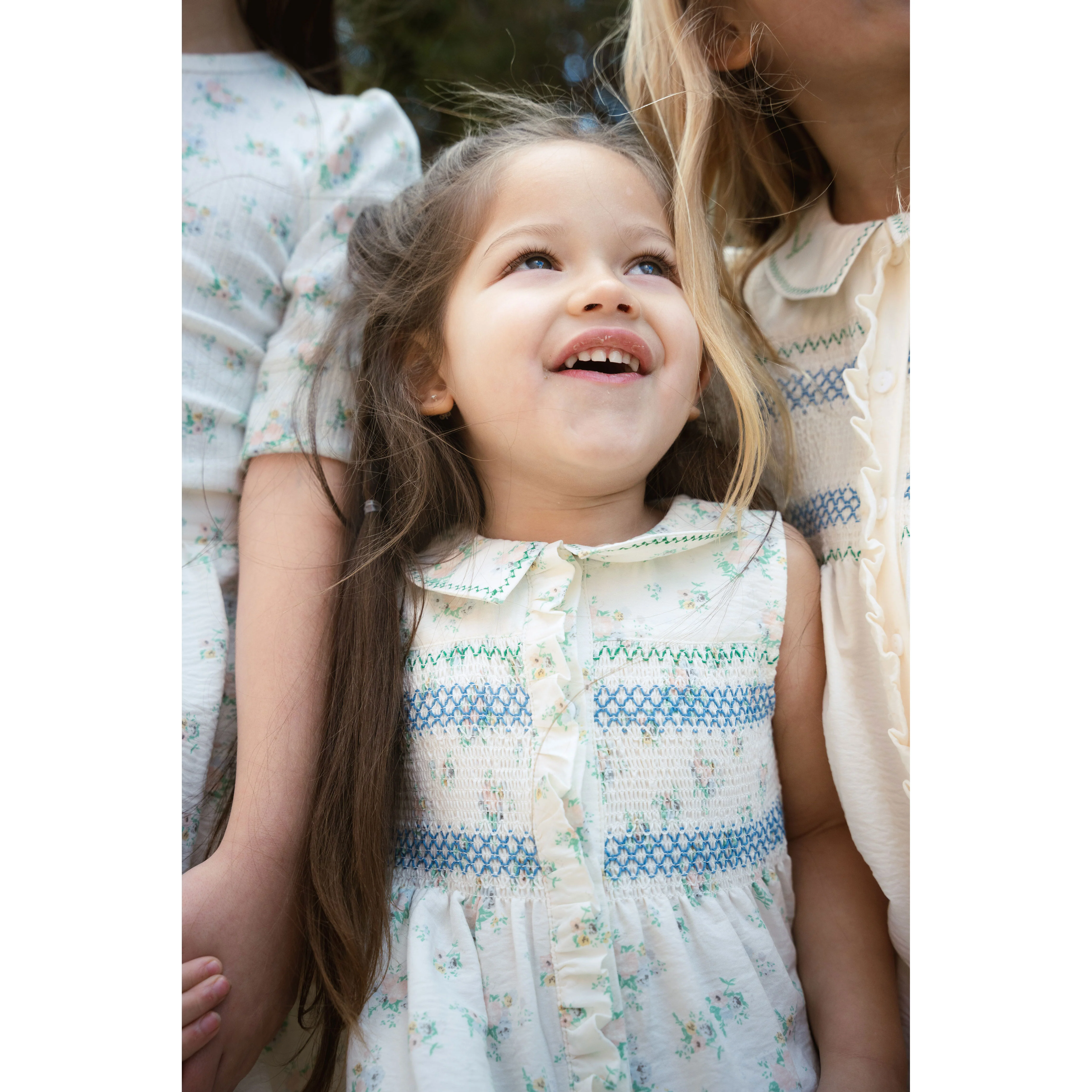 L by Ladida Floral Smocked Sleeveless Dress - Image 2