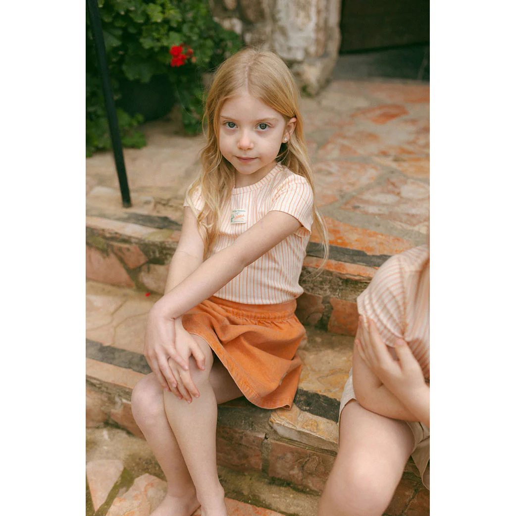 L by Ladida Funday Orange Denim Skirt - Image 2