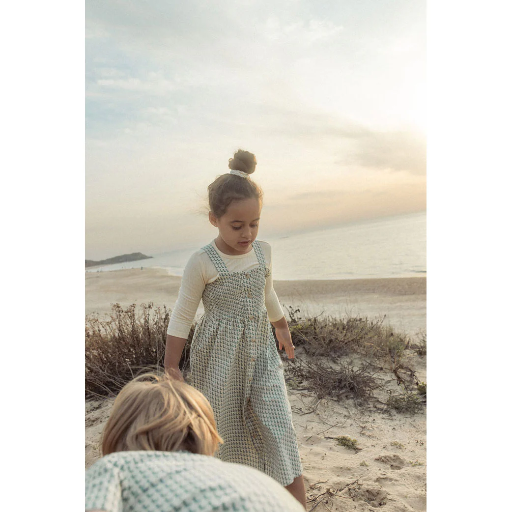L by Ladida Green Logo Smocked Maxi Jumper - Image 2