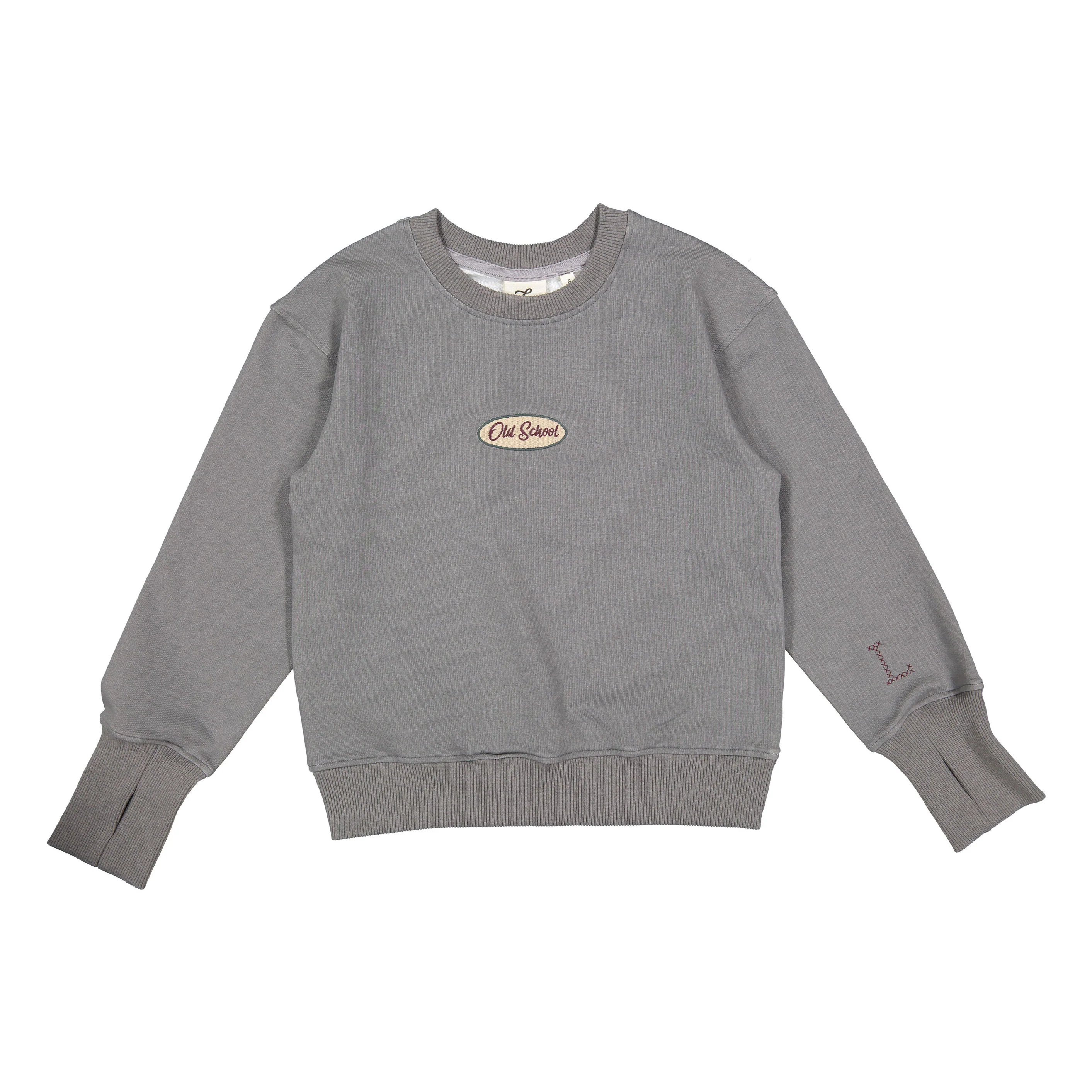 L by Ladida Grey Old School Sweatshirt