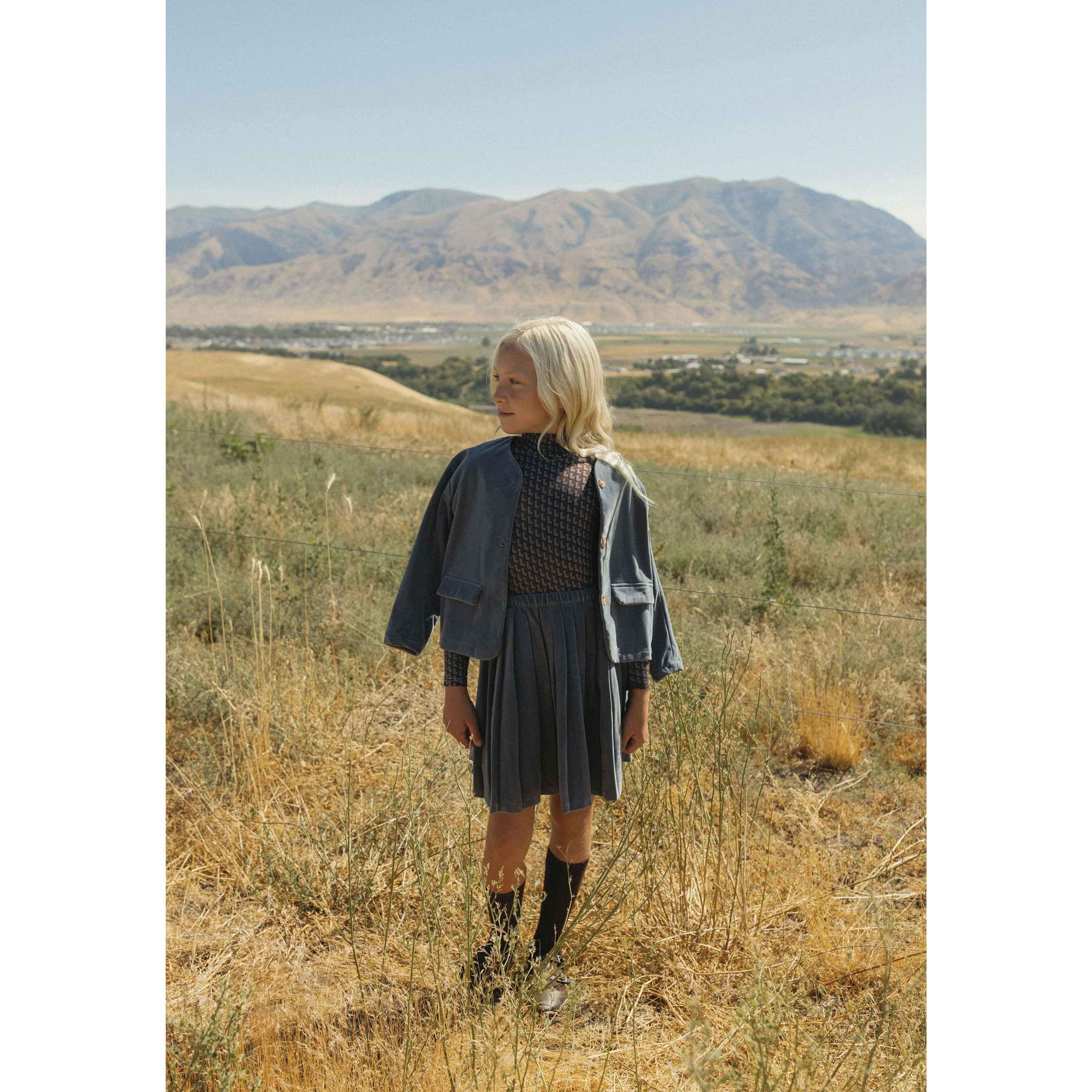 L by Ladida Grey Pleated Skirt - Image 2
