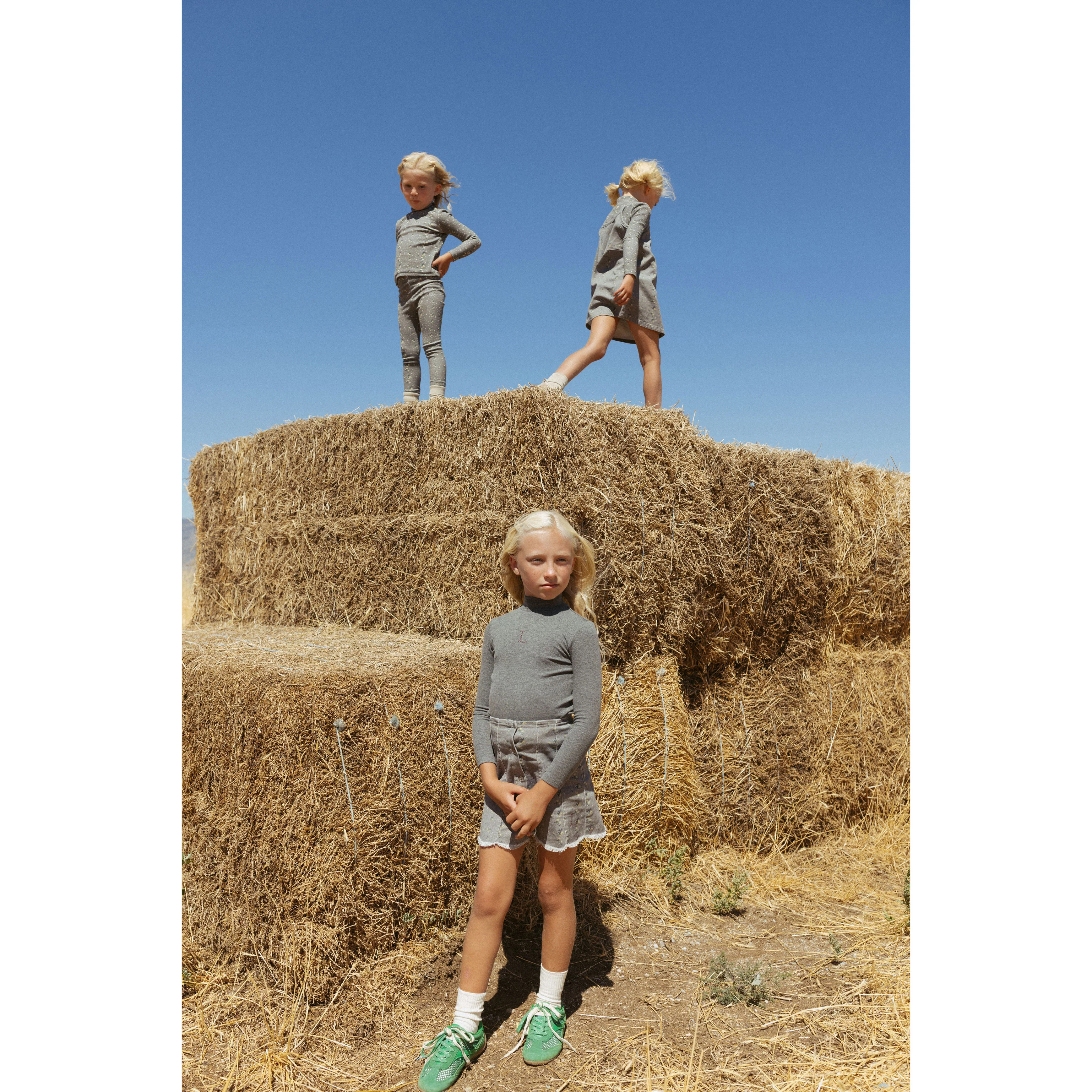 L by Ladida Grey Solid Turtleneck - Image 2