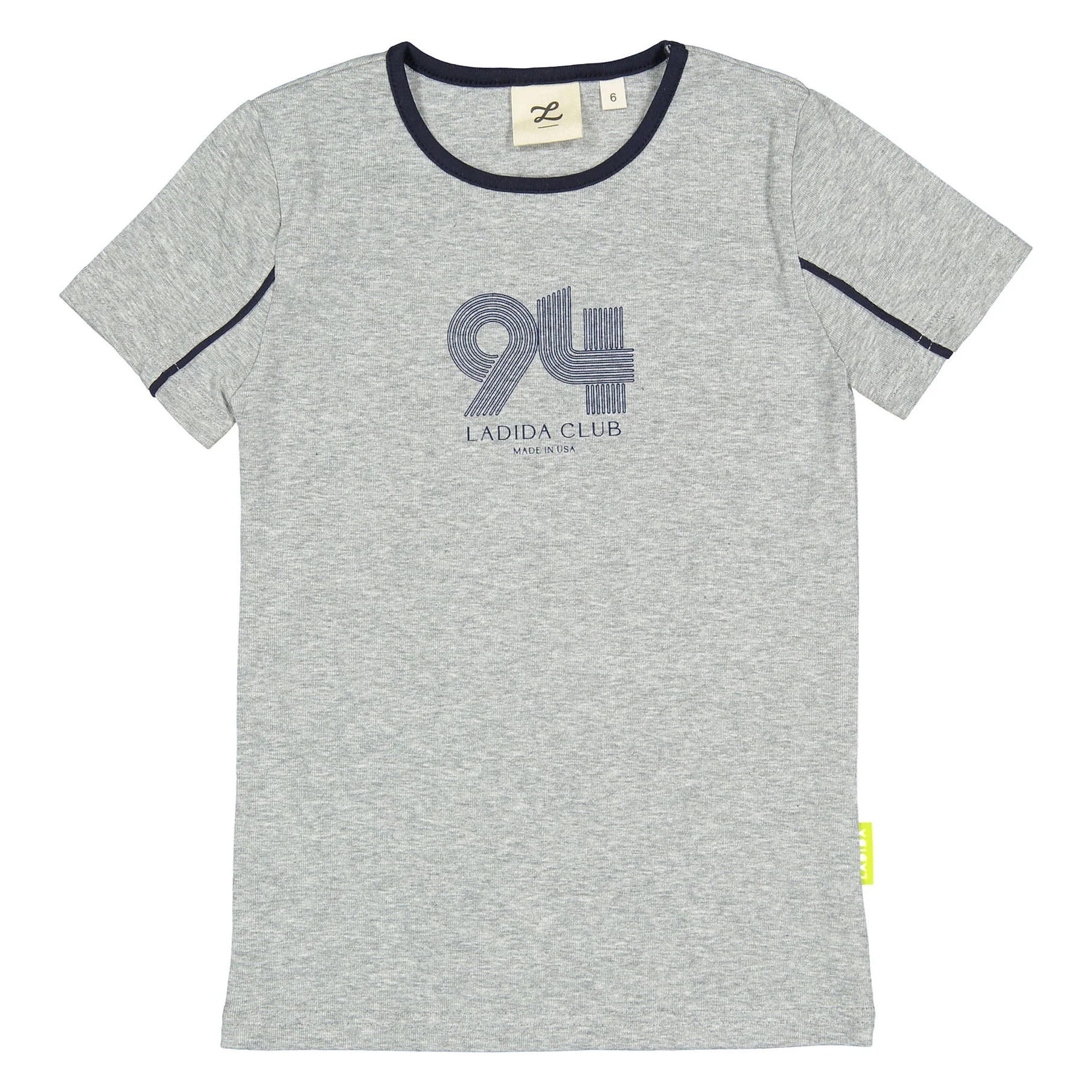 L by Ladida Heather Grey Short Sleeve 94 Tee