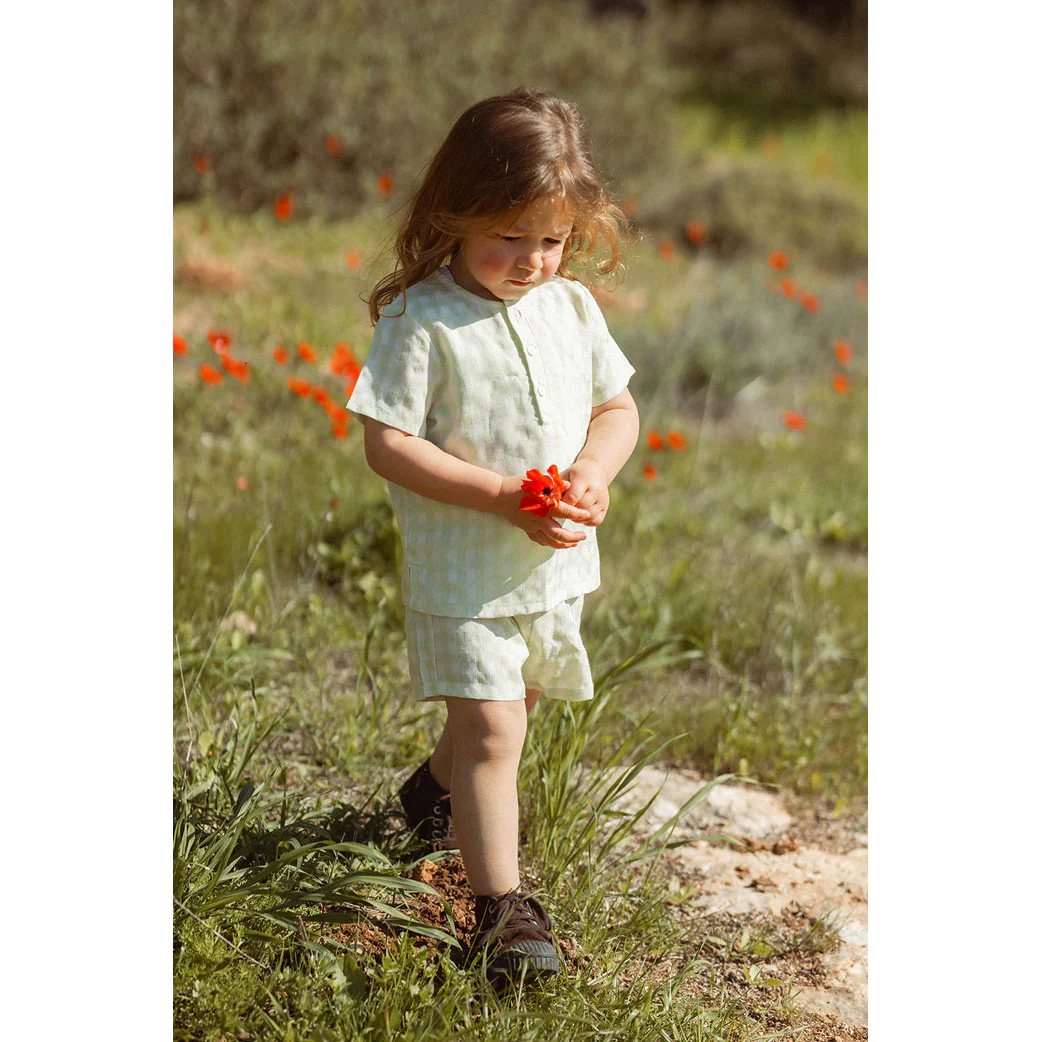 L by Ladida Lime Check Tunic - Image 3