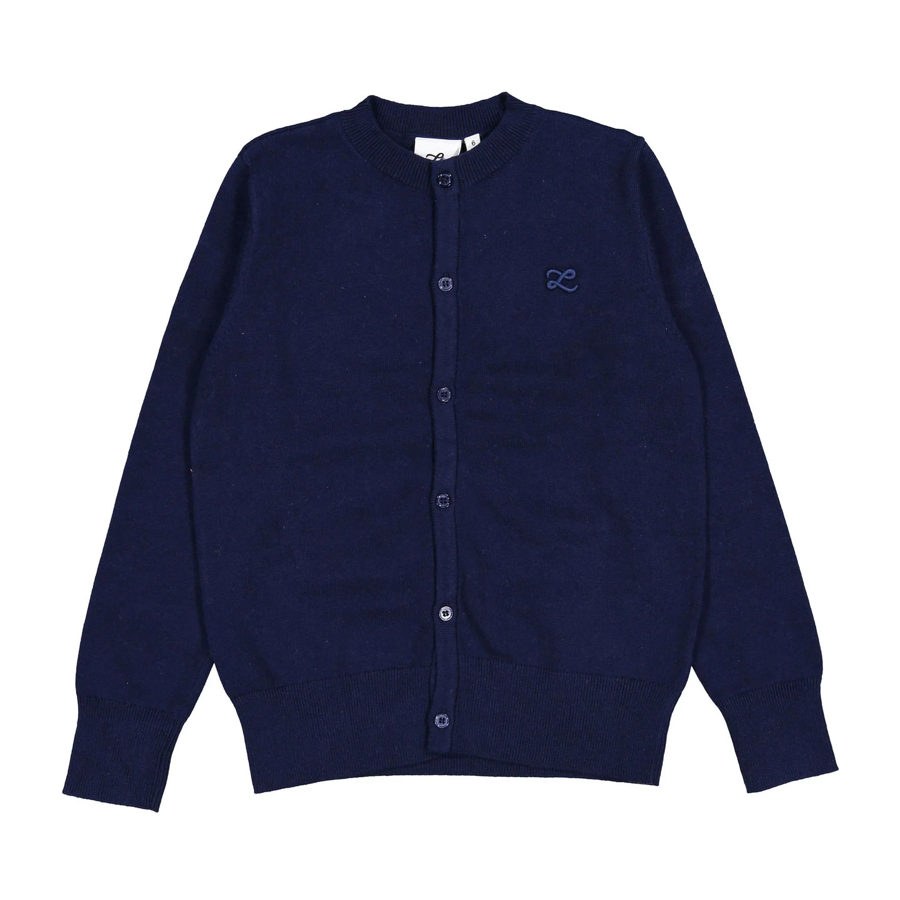 L by Ladida Navy Basic Cardigan