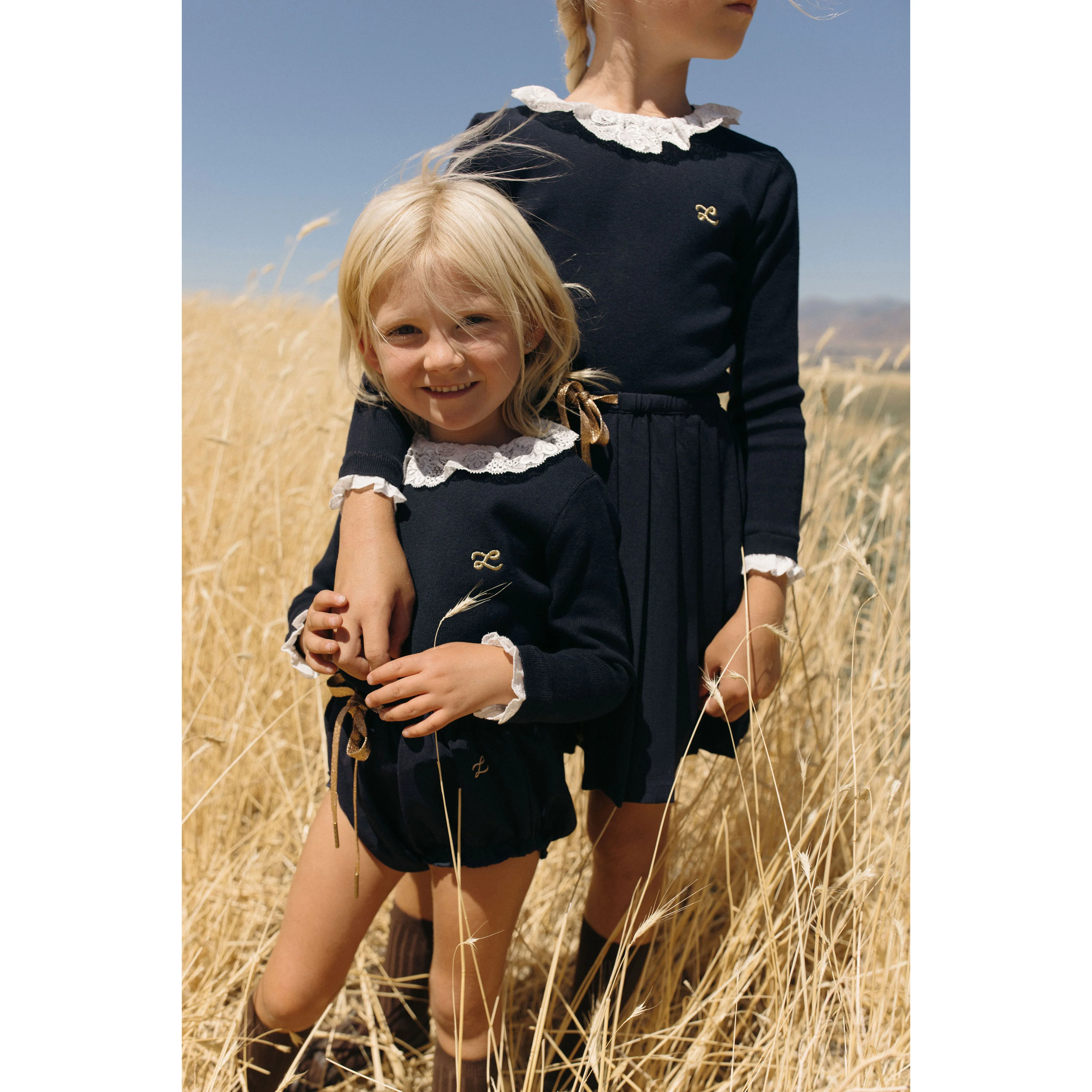 L by Ladida Navy Drawstring Pleated Skirt - Image 4