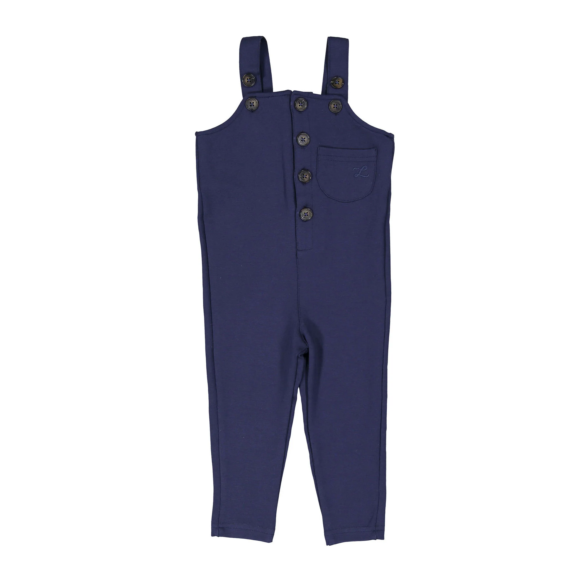 L by Ladida Navy Ponte Overalls