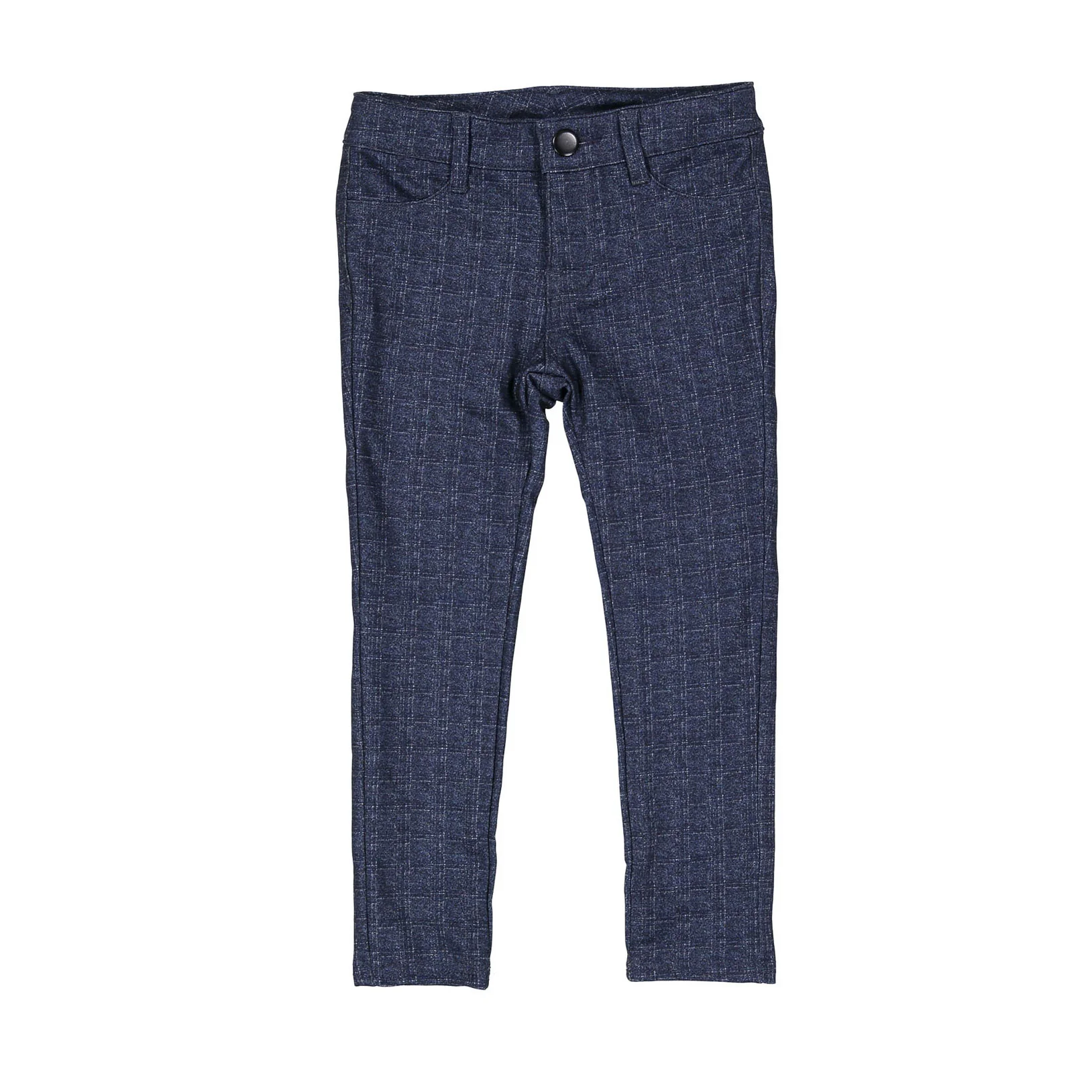 L by Ladida Navy Plaid Ponte Pants