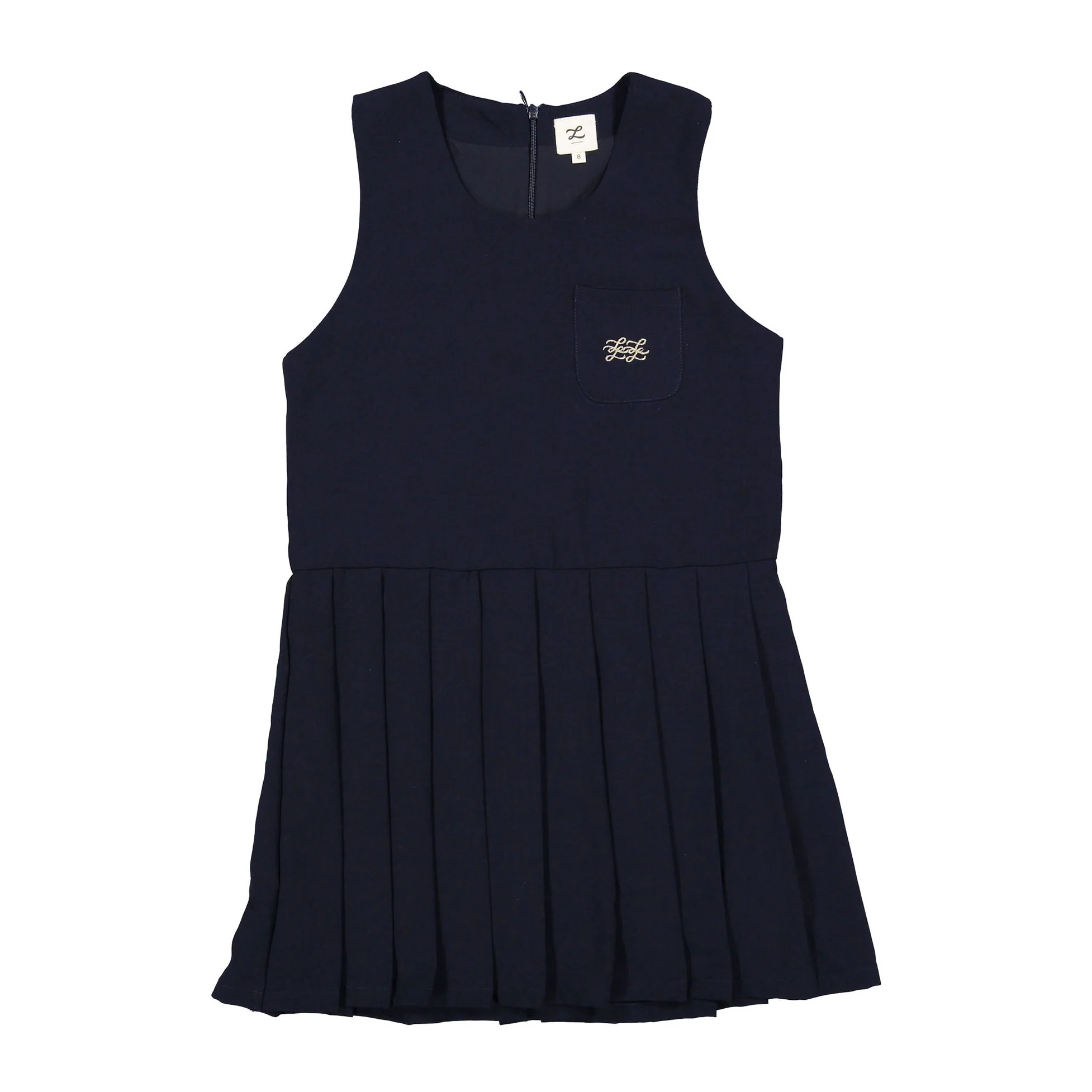 L by Ladida Navy Pleated Jumper