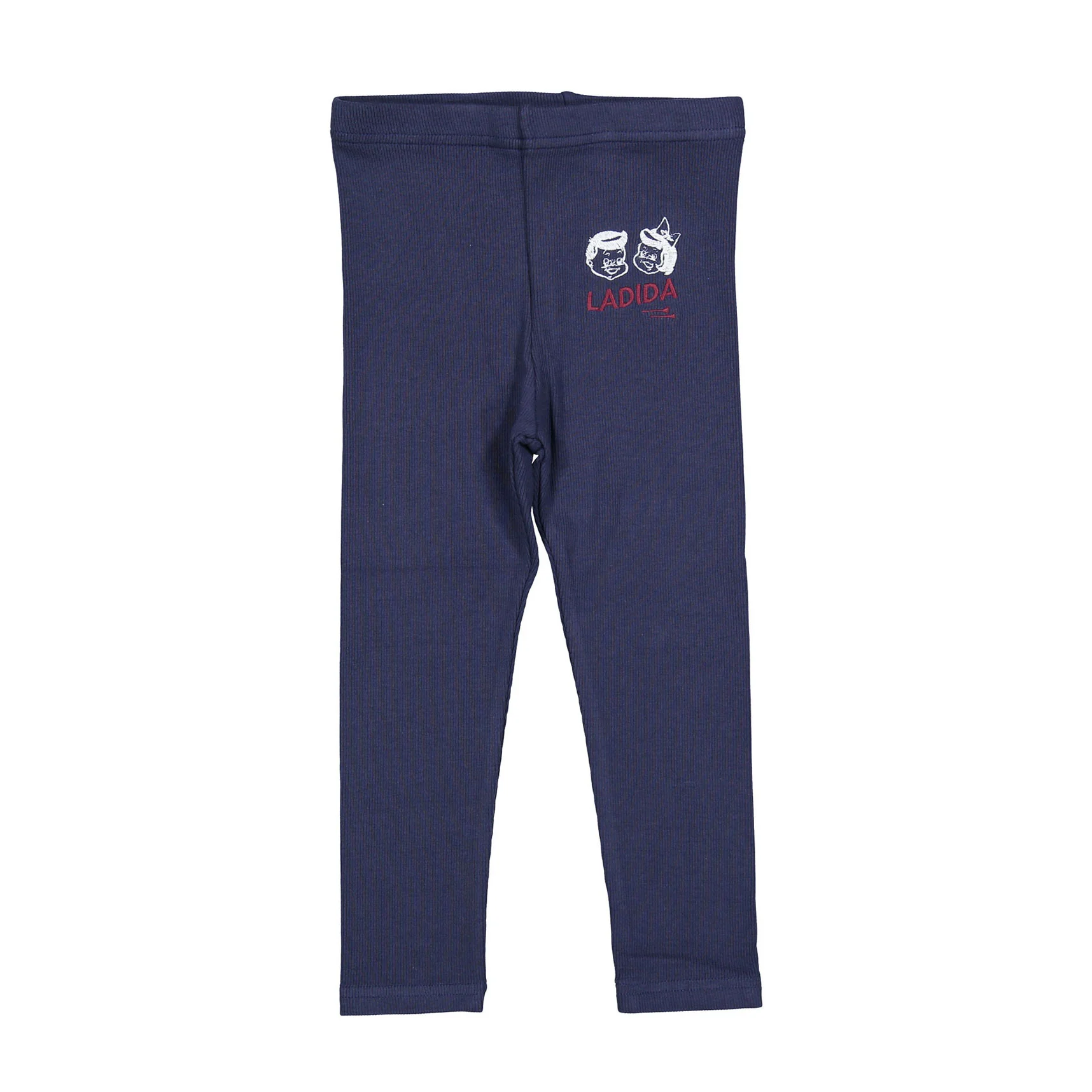 L by Ladida Navy Ribbed Cutie Leggings