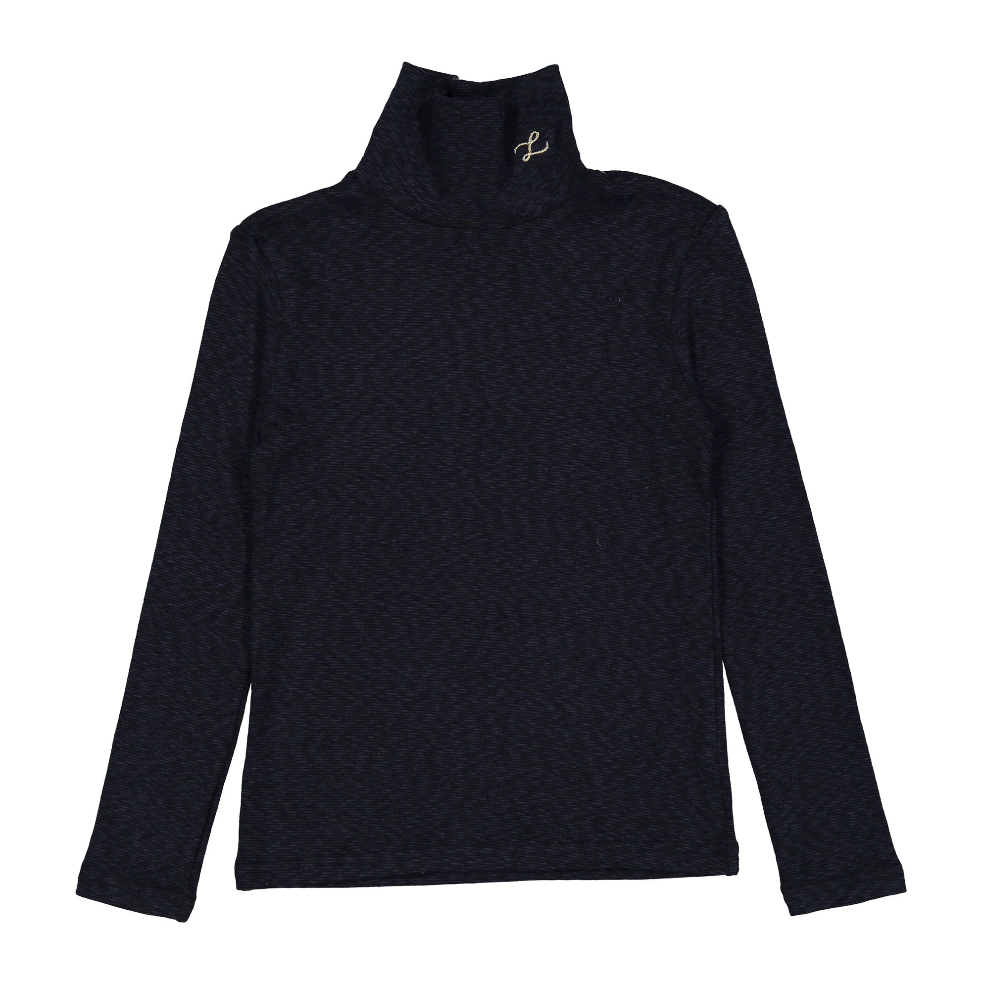 L by Ladida Navy Turtleneck