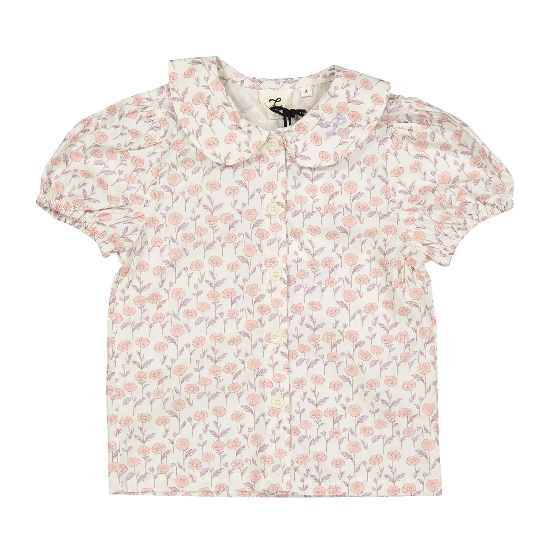 L by Ladida Poppy Short Sleeve Blouse