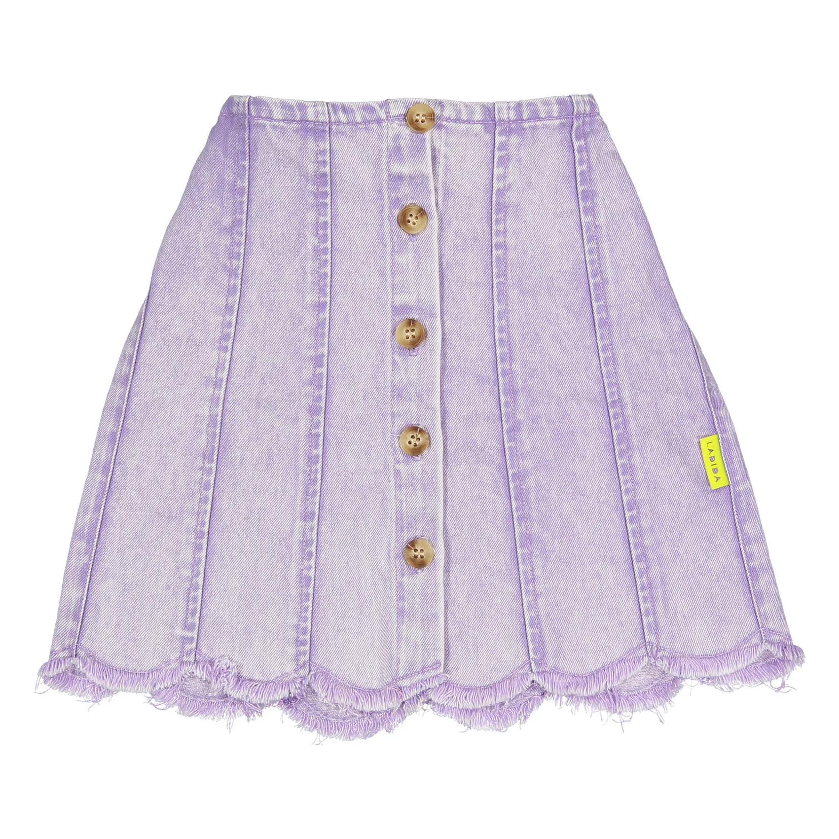 L by Ladida Purple Wash Scalloped Skirt