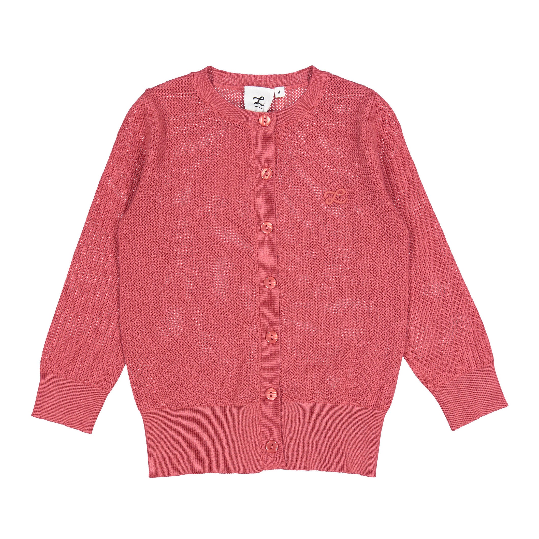 L by Ladida Rasberry Cardigan