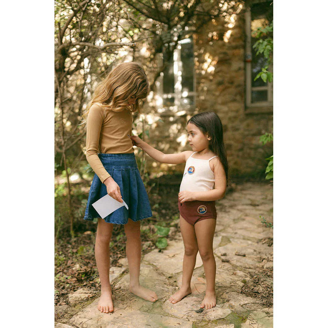 L by Ladida Swimmers Denim Skirt - Image 4