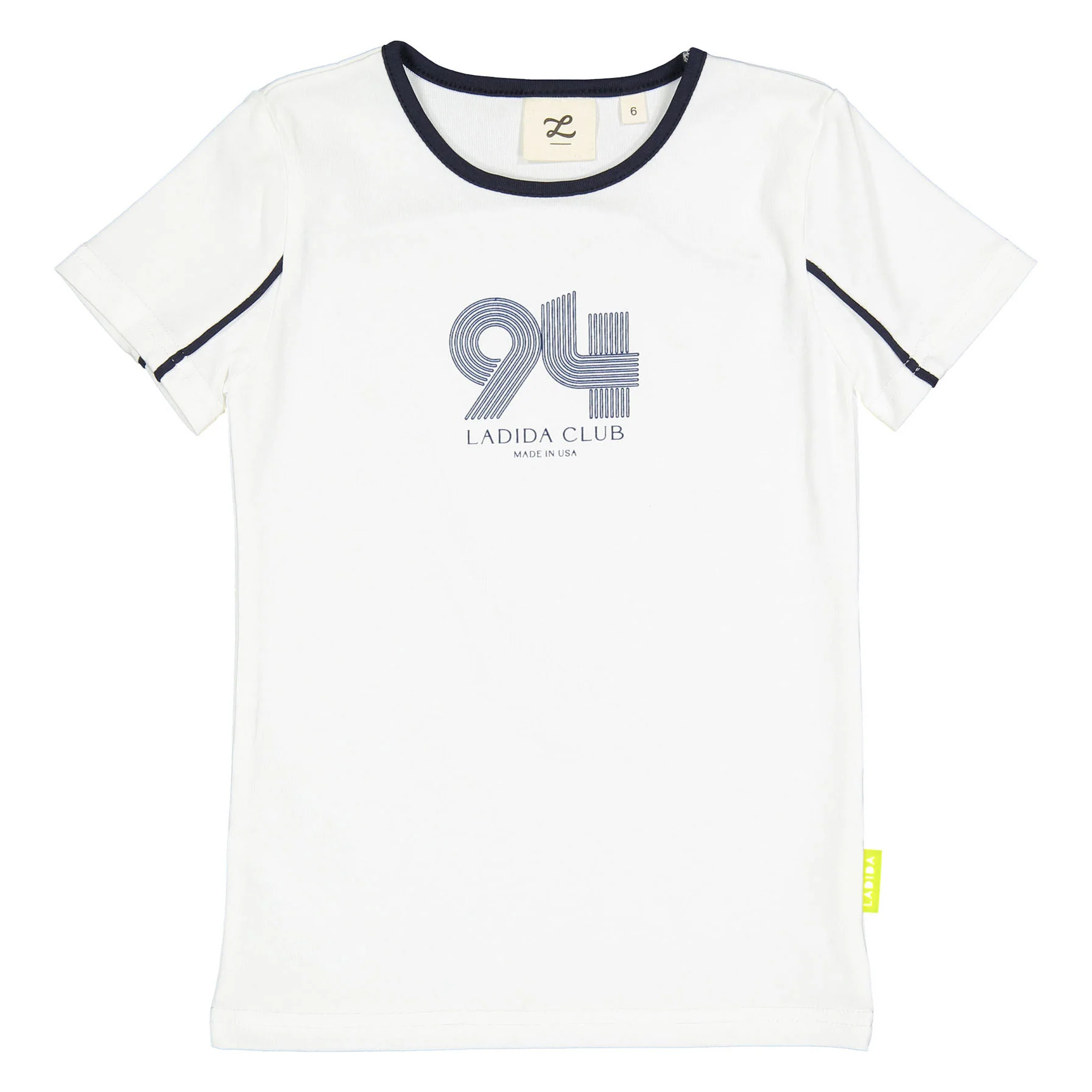 L by Ladida White Short Sleeve 94 Tee
