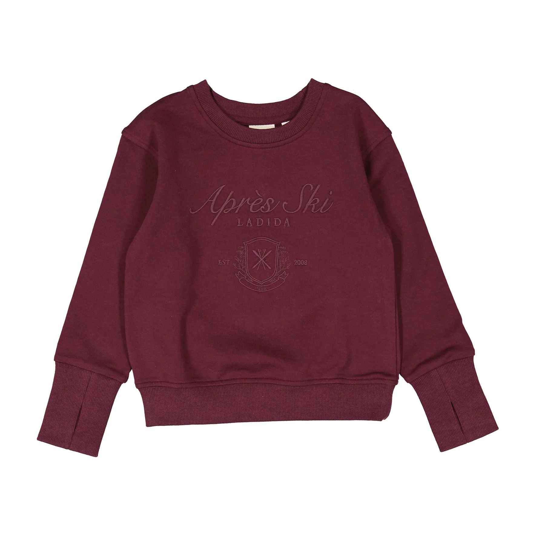 L by Ladida Wine Apres Ski Sweatshirt