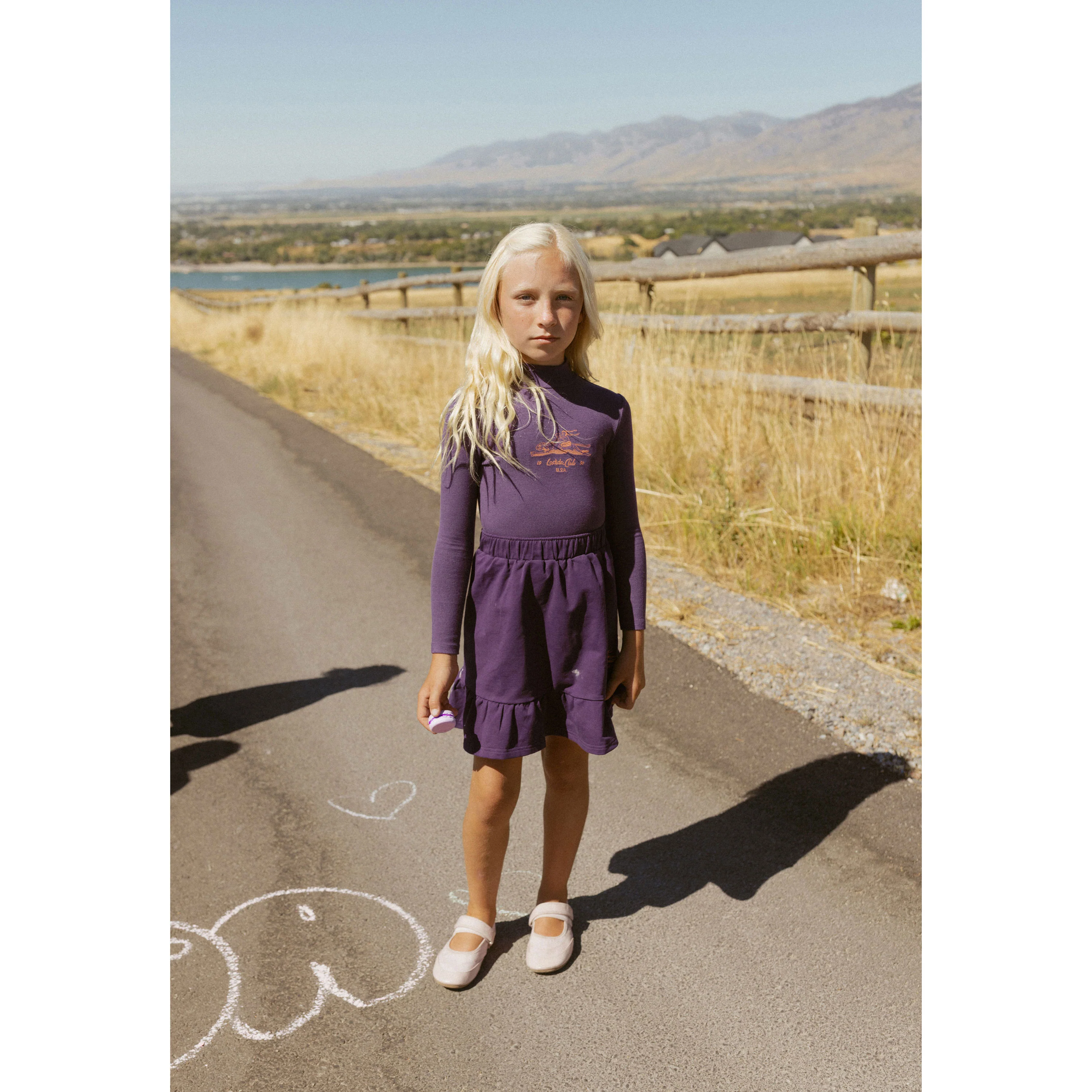 L by Ladida Wine Running Cheetah Turtleneck - Image 2