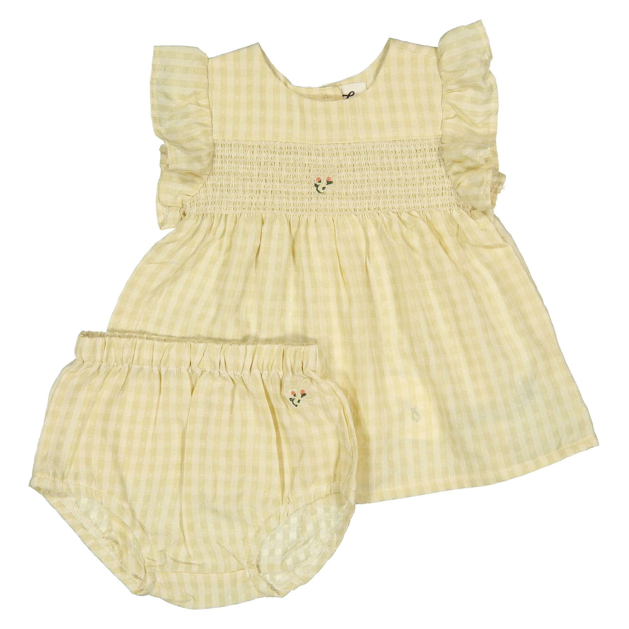 L by Ladida Yellow Check Set