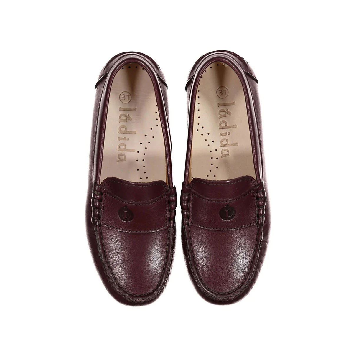 Ladida Burgundy Leather Loafer