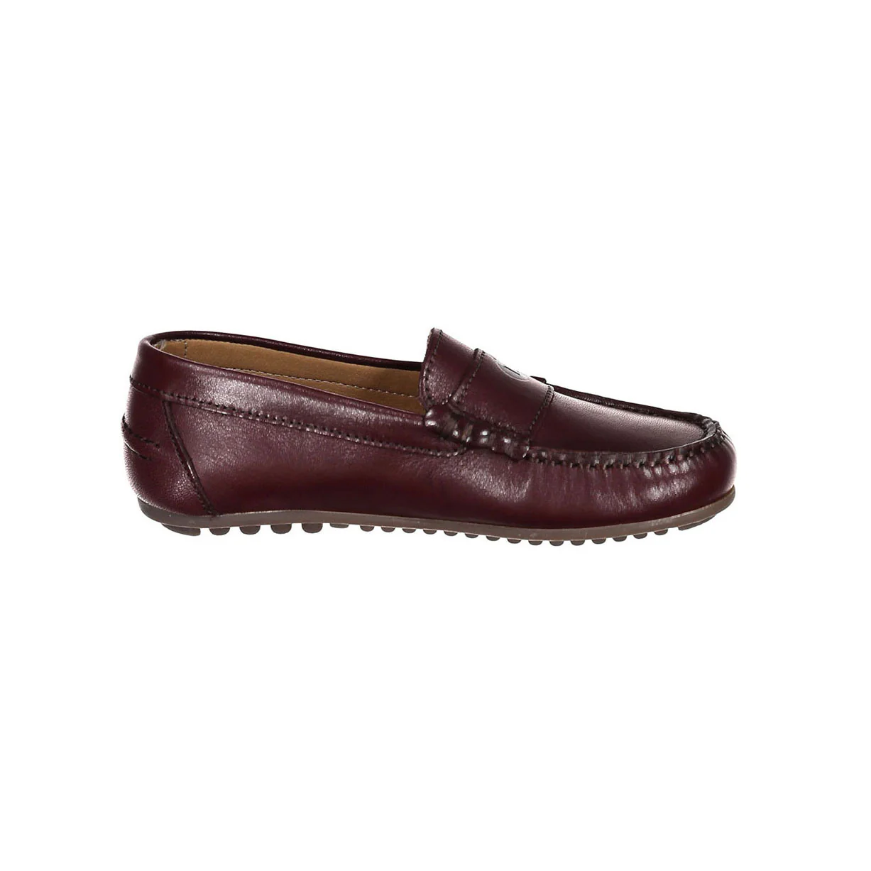 Ladida Burgundy Leather Loafer - Image 3