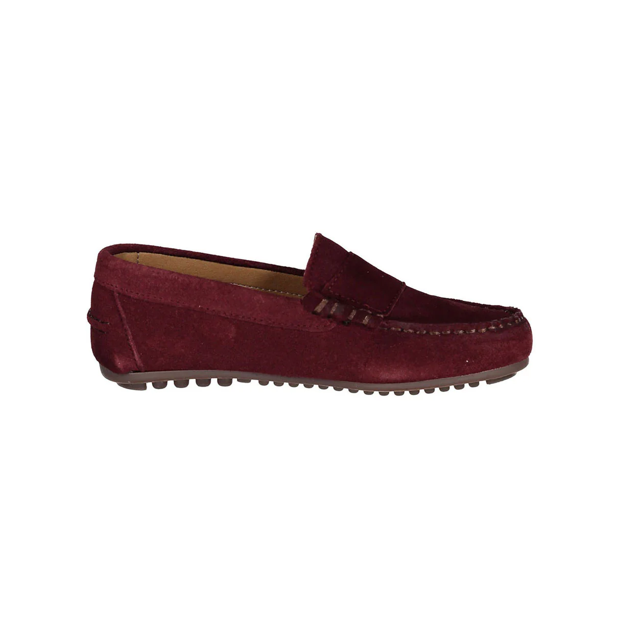 Ladida Shoes Burgundy Suede Loafer - Image 3