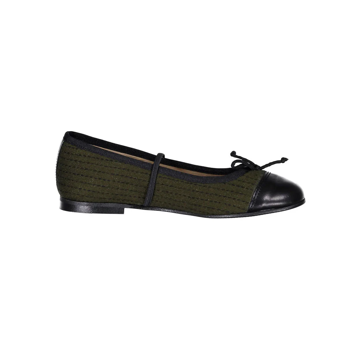 Ladida Green Wool Mary Janes - Image 3