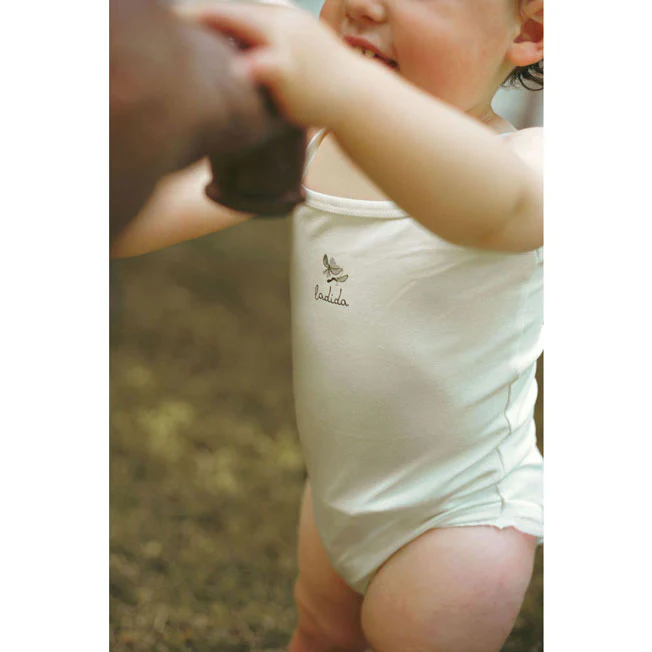 Ladida Layette 3 Pack White Onesies - Image 2