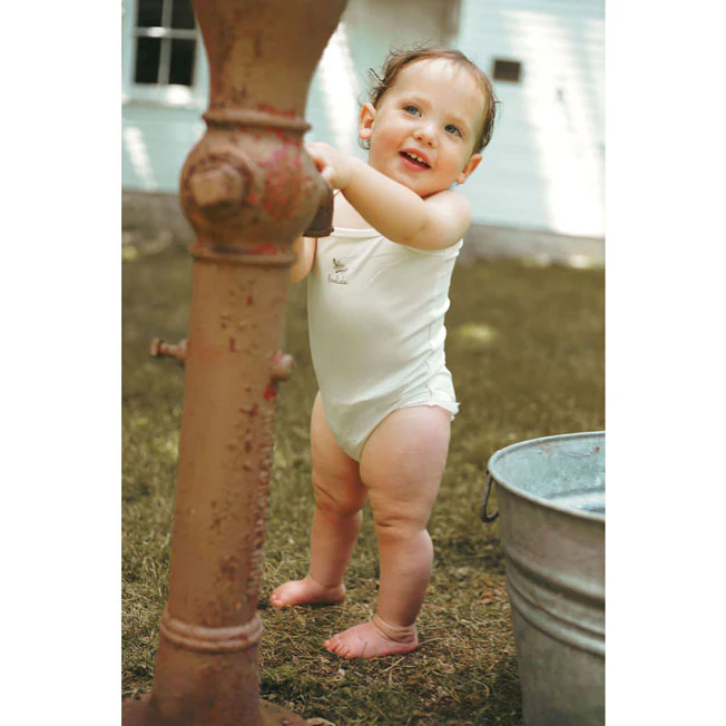 Ladida Layette 3 Pack White Onesies - Image 4