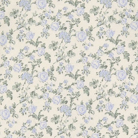 Ladida Layette Blue Garden Romper + Bonnet - Image 2