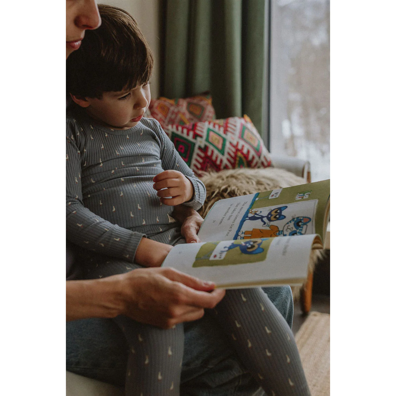 Ladida Layette Blue Goose Pajamas - Image 4