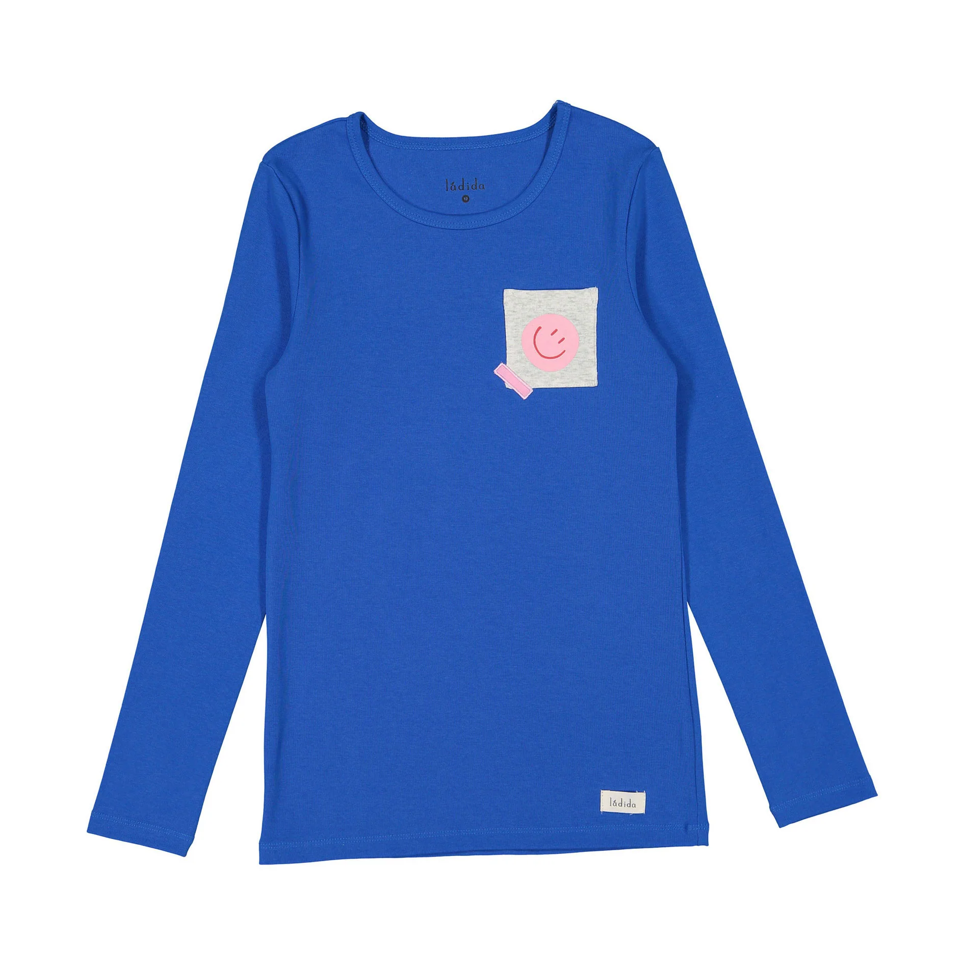 Ladida Blue Smiley Tee