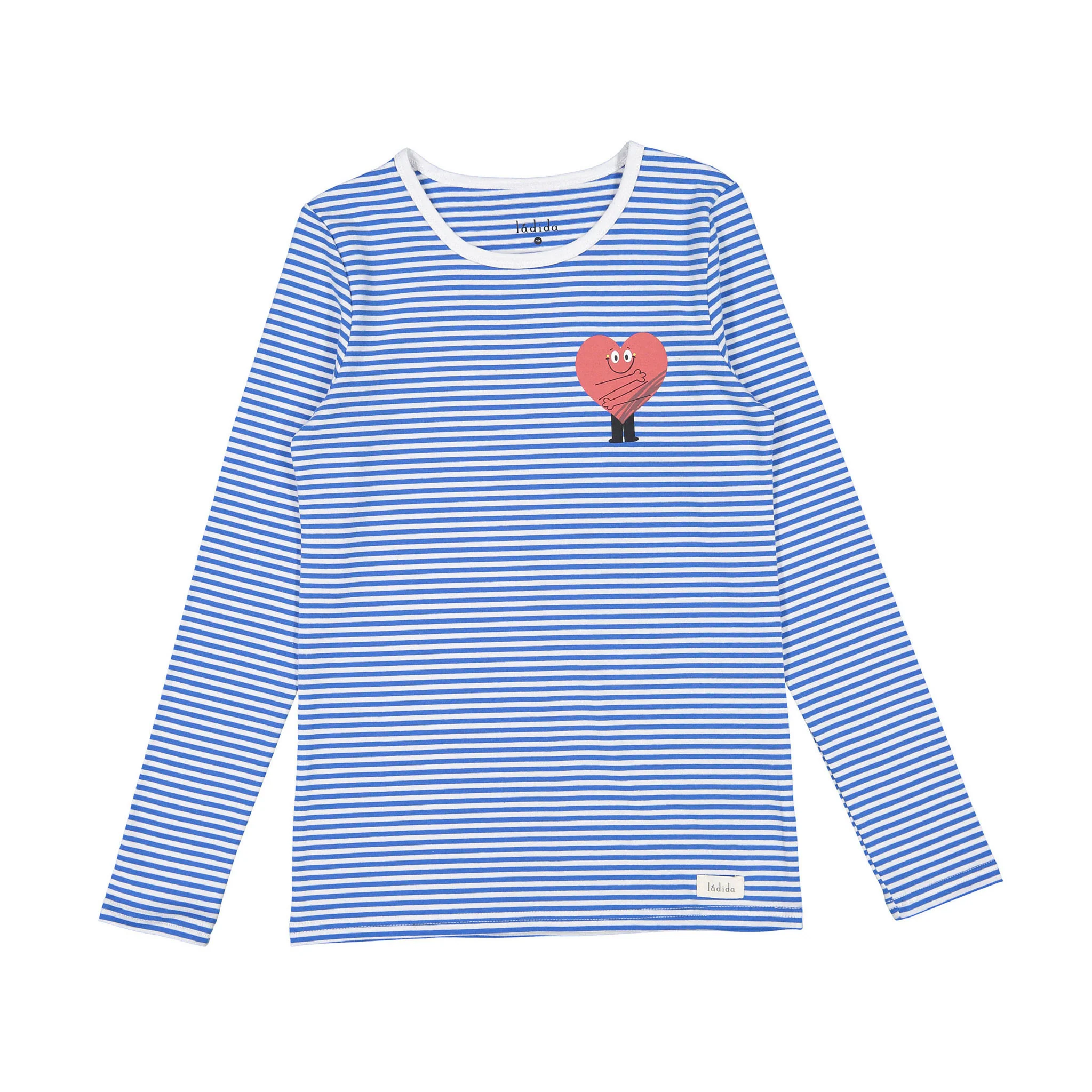 Ladida Blue Striped Tee