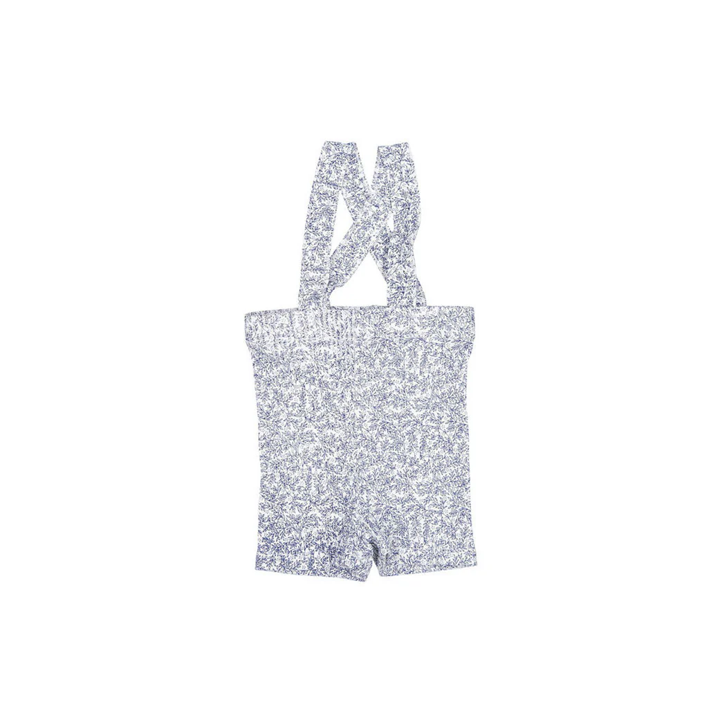 Ladida Layette Blue Vine Suspender Set - Image 3