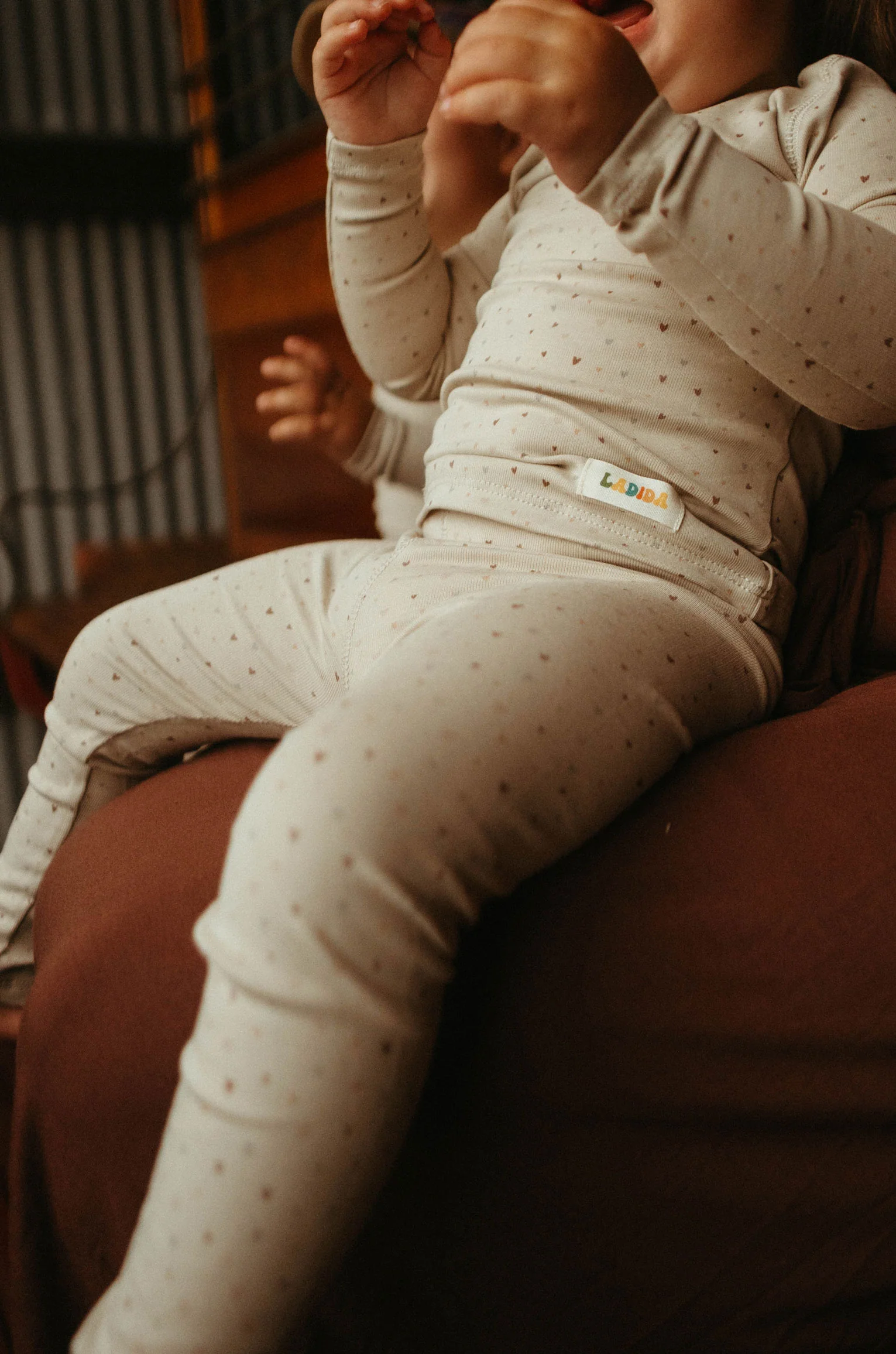 Ladida Layette Heart Pajamas - Image 3
