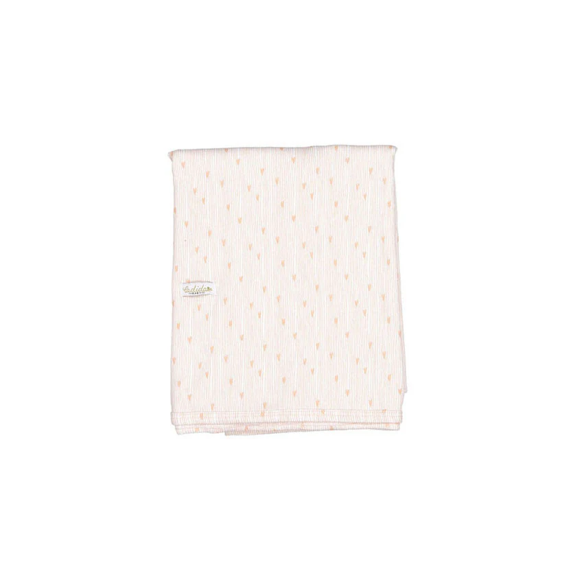 Ladida Layette Heart Print Blanket