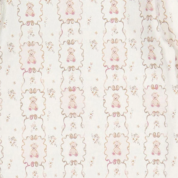 Ladida Layette Mauve Teddy Romper - Image 2