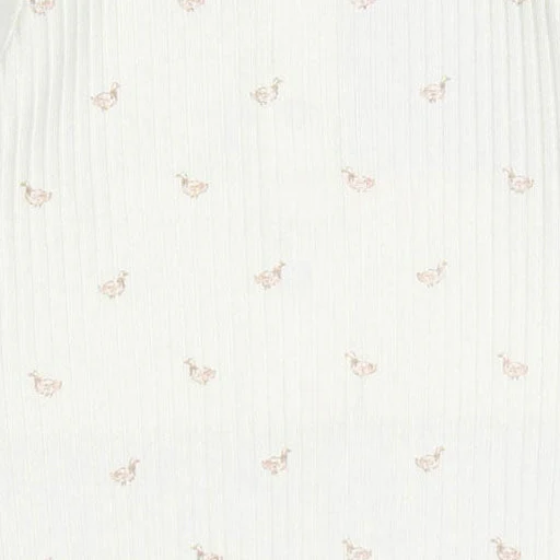 Ladida Layette Pink Duckling Romper + Bonnet - Image 2