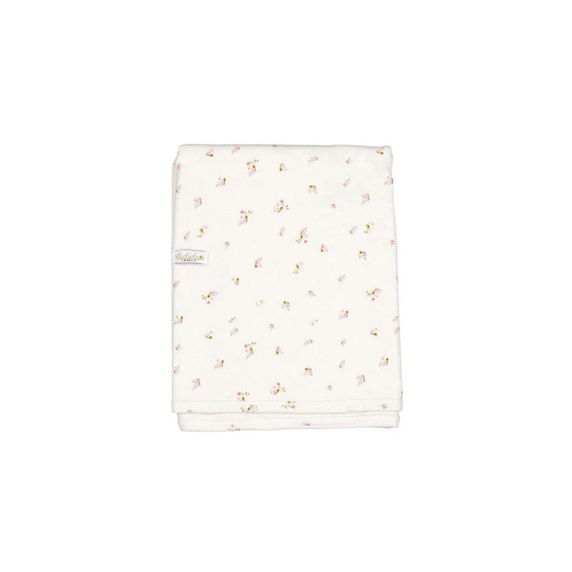 Ladida Layette Pink Florette Allover Blanket