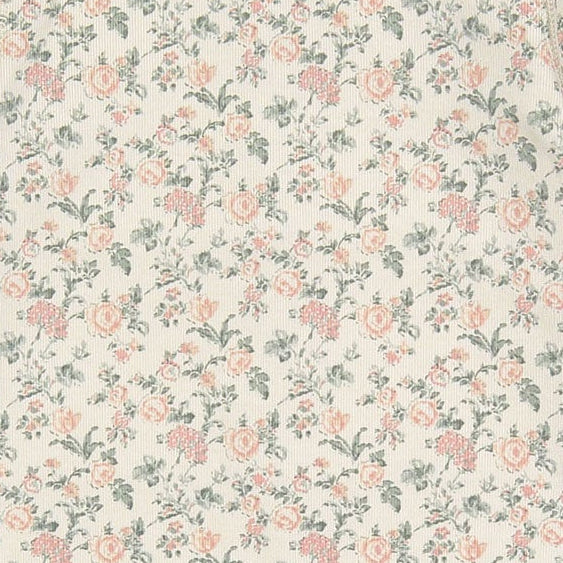 Ladida Layette Pink Garden Romper + Bonnet - Image 2