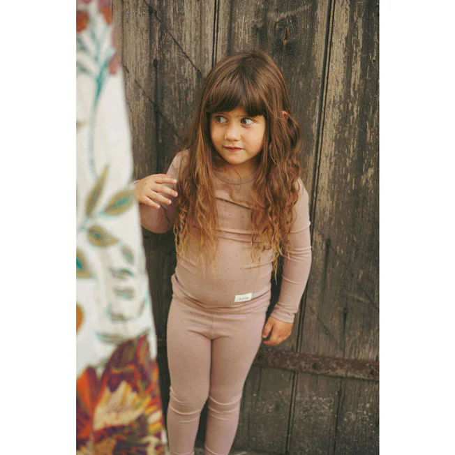 Ladida Layette Pink Heart Pajama Set - Image 2