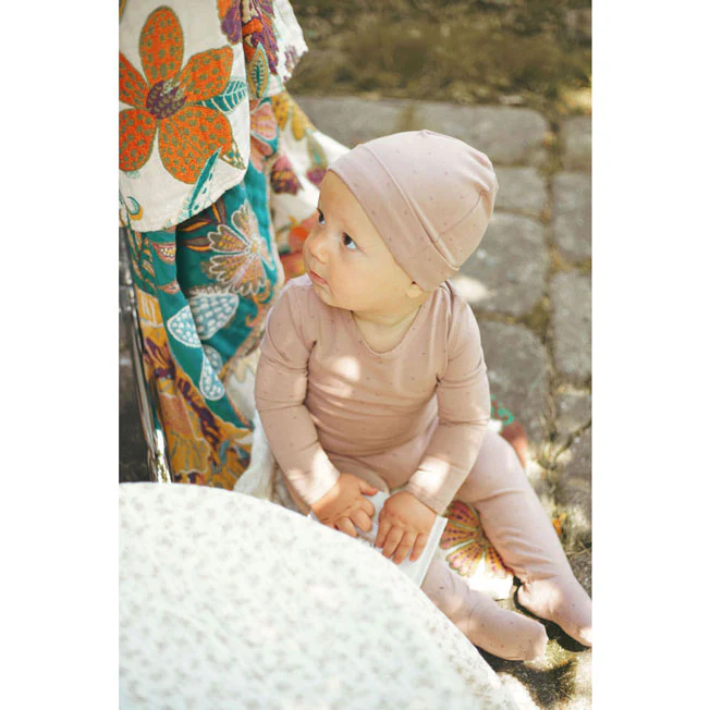 Ladida Layette Pink Heart Romper + Hat + Blanket - Image 4