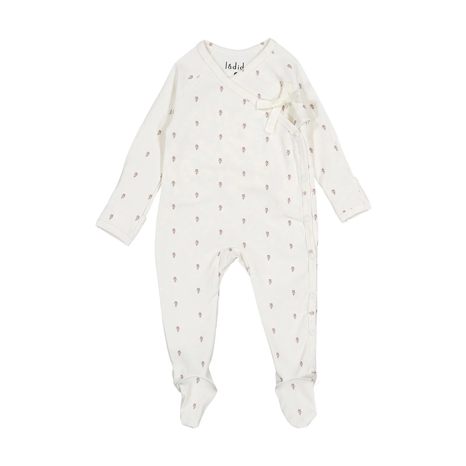 Ladida Layette Pink Tiny Rose Romper