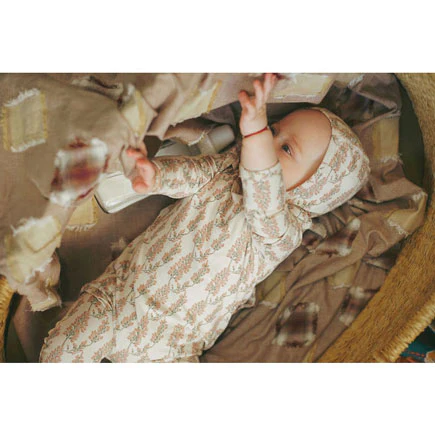 Ladida Layette Pink Wisteria Romper - Image 3