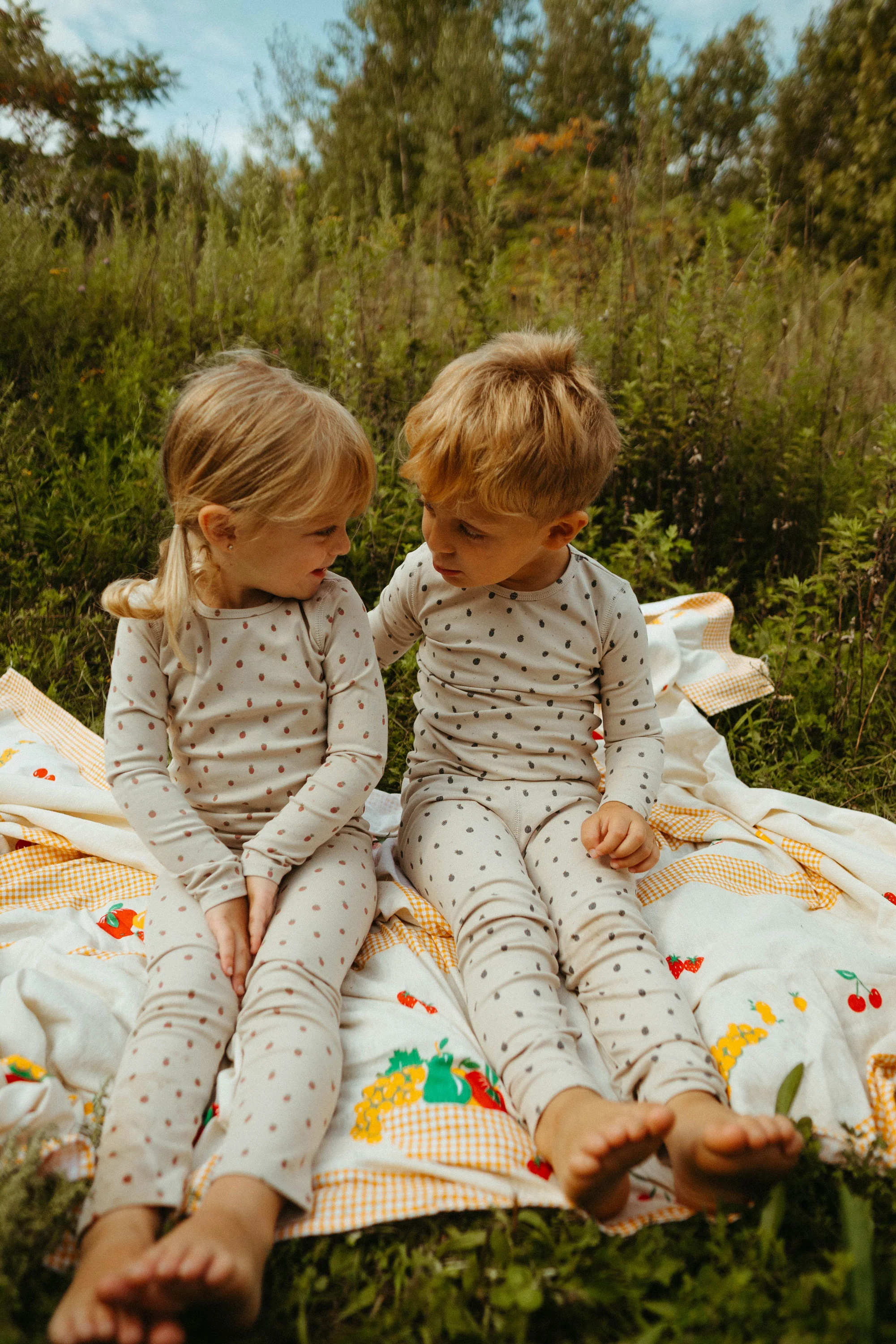 Ladida Layette Red Berry Pajamas - Image 4