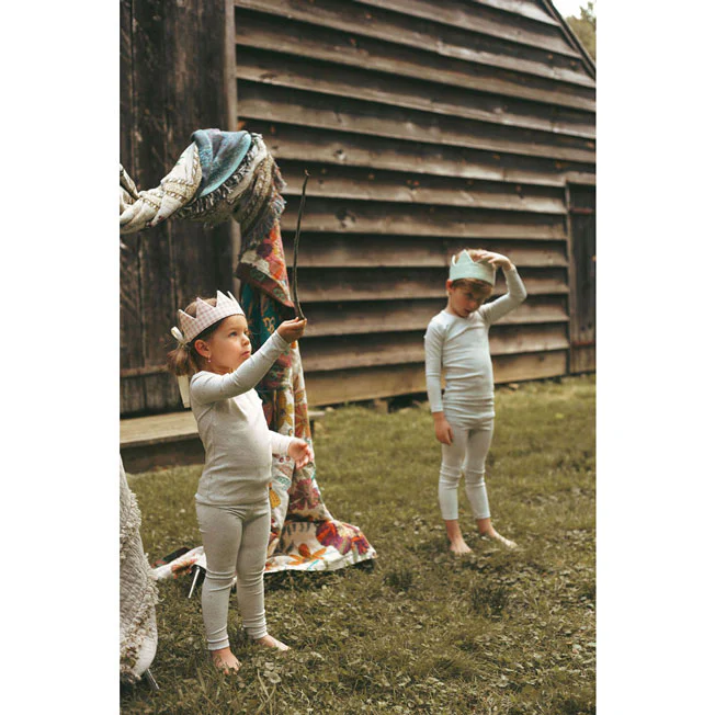 Ladida Layette Rose Demask Pajama Set - Image 2