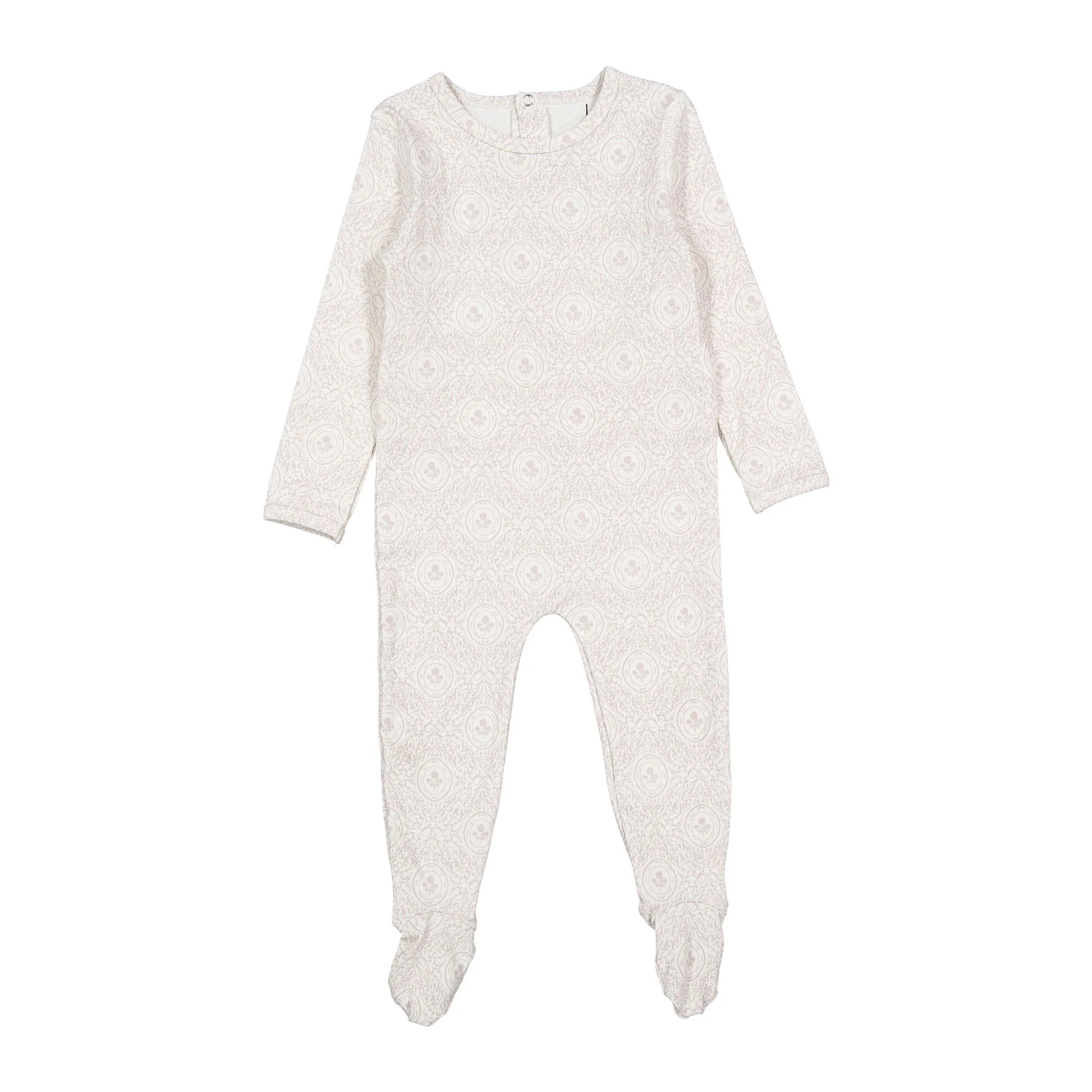 Ladida Layette Rose Demask Romper
